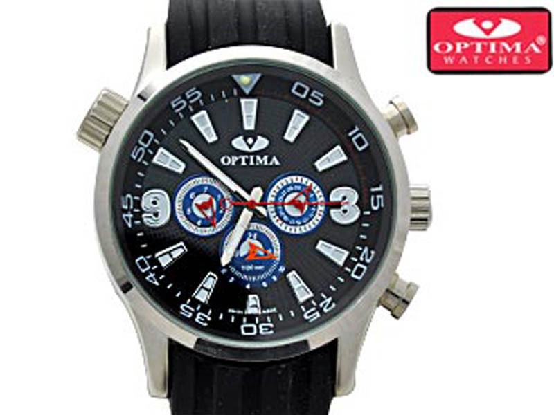 Manufacturers Exporters and Wholesale Suppliers of Optima Multi Crown Watch Black New Delhi Delhi